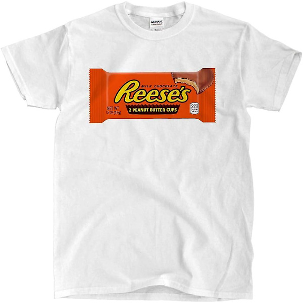 Reese's Peanut Butter Cup - Hvid T-shirt XL