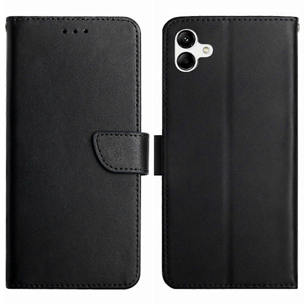 Til Samsung Galaxy A05 4G Cover Slim-Fit TPU+Ægte Koskind Læder Mobiltelefon Cover Multicolor Style A