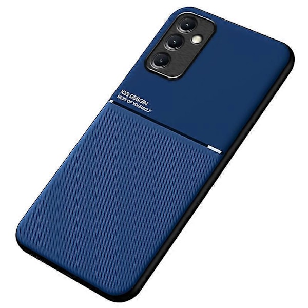 Stöttåligt Skal för Samsung Galaxy A54 5G Mobilskal Linjer Präglat PU Läder TPU Skydd Multicolor Style B
