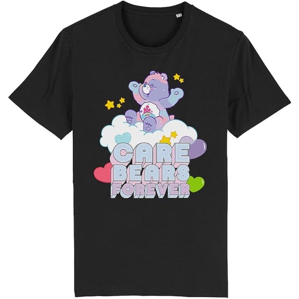 Care Bears Forever 40-årsjubileum Ekologisk T-shirt för män - vuxen, 3xl Black L