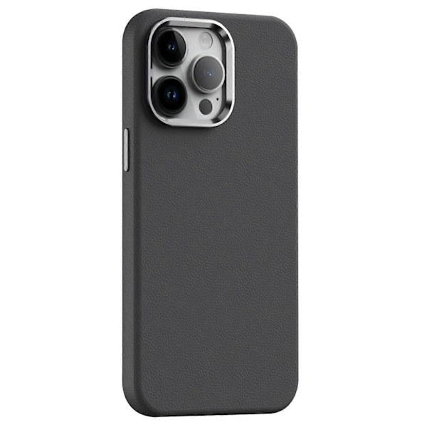 Til iPhone 12 Pro Max Case PC+PU Læder Anti-Drop Telefon Cover Kompatibel med MagSafe Multicolor Style E
