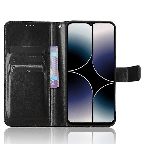 För Ulefone Note 16 Pro Folio Flip Telefonfodral PU Läder Ställ Plånboksfodral Multicolor Style A