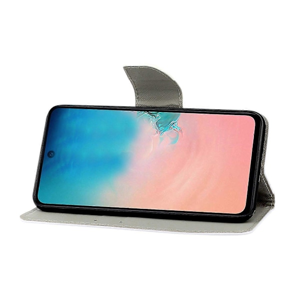 Plånboksdesign Telefonfodral PU Läder Ställ med Rem för Samsung Galaxy S20 FE/S20 Fan