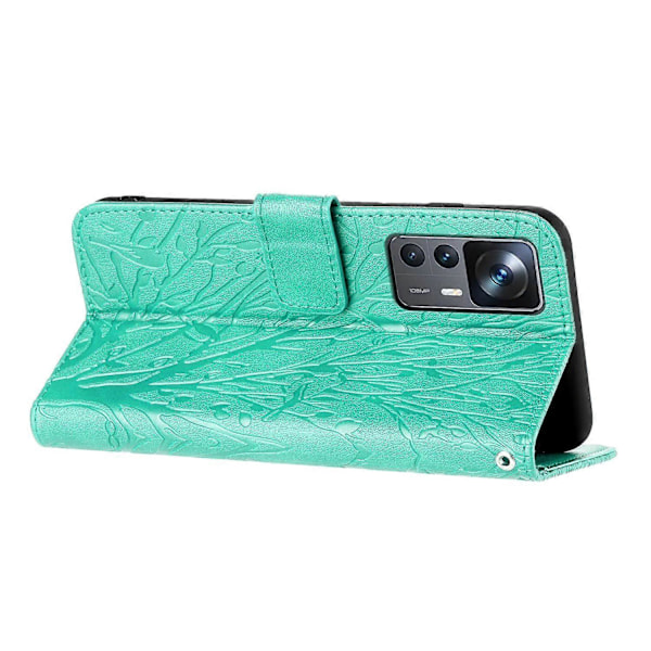Xiaomi 12T 5G/Redmi K50 Ultra -kotelo lompakkoteline PU-nahkainen puhelinkuori Multicolor Style D
