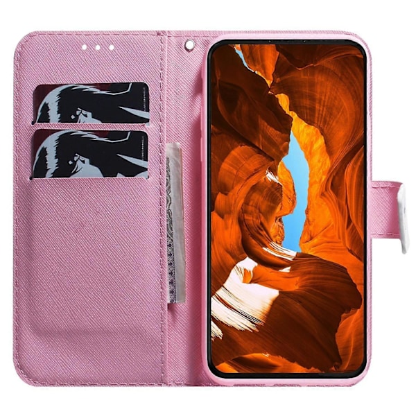 Plånboksfodral för Xiaomi Redmi Note 14 5G Mönstertryckt Läder Telefonskal Multicolor Style I