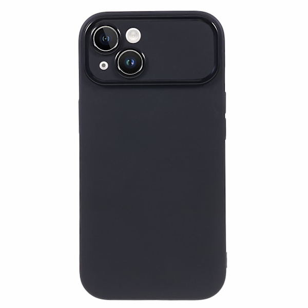 För Iphone 13 Matte Telefon Bakskal Soft Tpu Phone case Cover (exakt bakre linsutskärning) Black