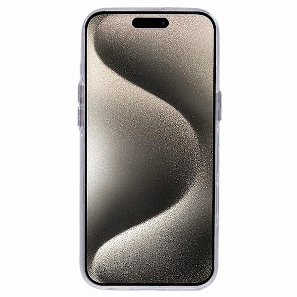iPhone 16 Plus -kuori Silikoni+PC IMD Lasertekstuuri Mattapintainen Puhelinkuori- Multicolor AK6