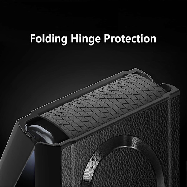 Til Samsung Galaxy Z Flip5 5G Støtteben Cover Hård PC Telefon Cover Kompatibel med MagSafe Multicolor Style E