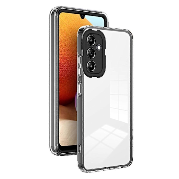 Samsung Galaxy A34 5G Kamerasuojalla varustettu 3-in-1 Läpinäkyvä Suojakuori TPU+PC Puhelinkotelo Multicolor Style A