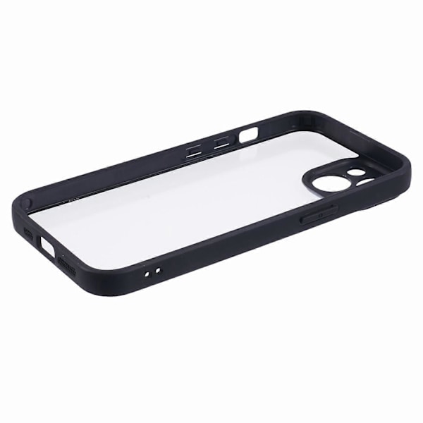 For  tiPhone 15 Klar Deksel Fallbestandig TPU+PC Telefon Shell