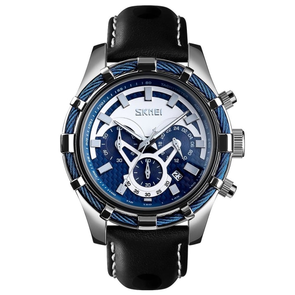 Skmei 9189 Herre Quartz Klokke Black