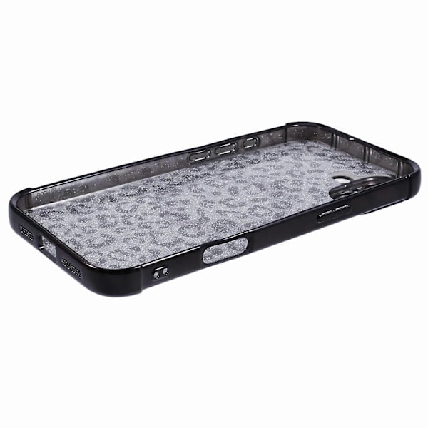 Skal för iPhone 16 Plus Kompatibelt med MagSafe Glittrigt Leopardtryck Transparent TPU-telefonskal Multicolor Style B