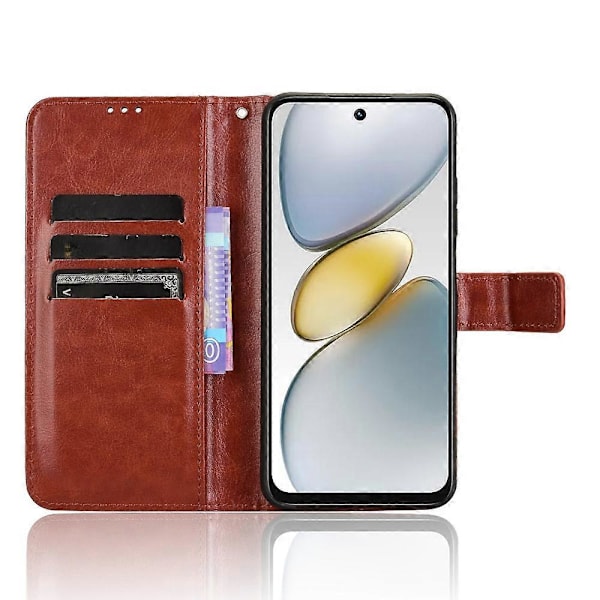 Til TECNO Spark Go 2025/Spark Go 1/Pop 9 Etui PU Læder Telefon Wallet Cover Multicolor Style C