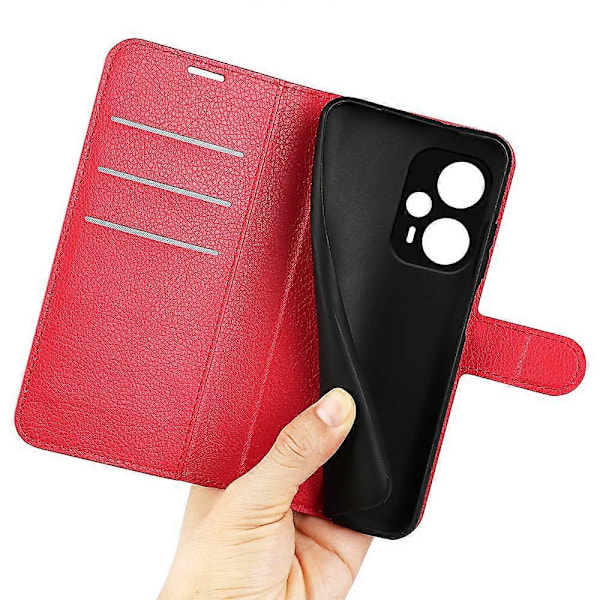 Suojakotelo Xiaomi Redmi Note 12 Turbo/Poco F5 5G PU-nahkalompakko puhelinkotelo Multicolor Style D