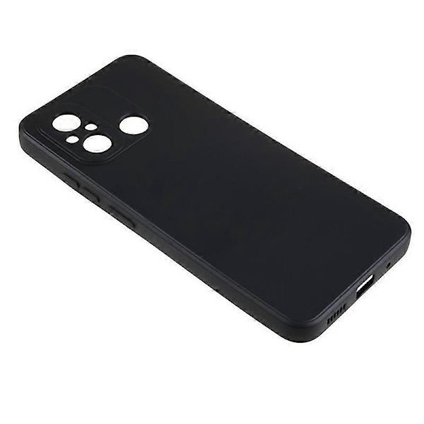 För Xiaomi Redmi 12C 4G Gummibelagt TPU Mobilskal Fiberfoder Repskyddande Skydd Multicolor Style A