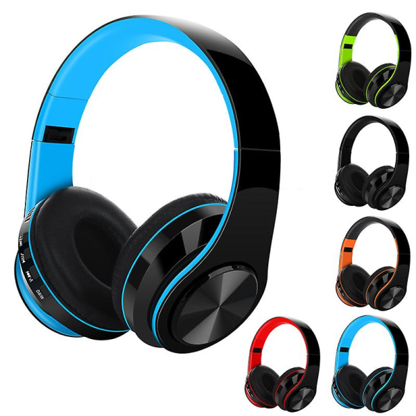 Trådlöst Bluetooth Headset Gadget Nytt Dr Sports Headset Stereo Beats Headsetblå Blue