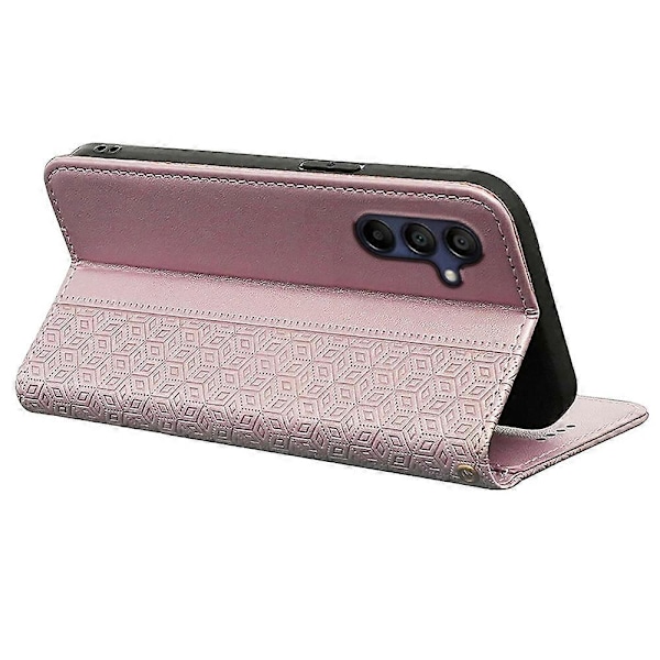 Plånboksfodral för Samsung Galaxy A36 5G/A56 5G Stark Magnetisk Rutigt Mönster Multicolor Style D