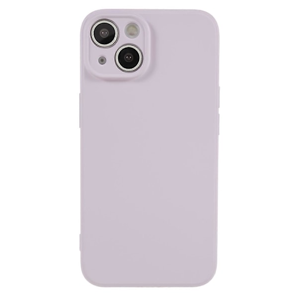 Mjukt TPU-skal med kameraskydd för iPhone 13 6.1 tum, mjukt fiberfoder, gummerat skydd Multicolor Style J