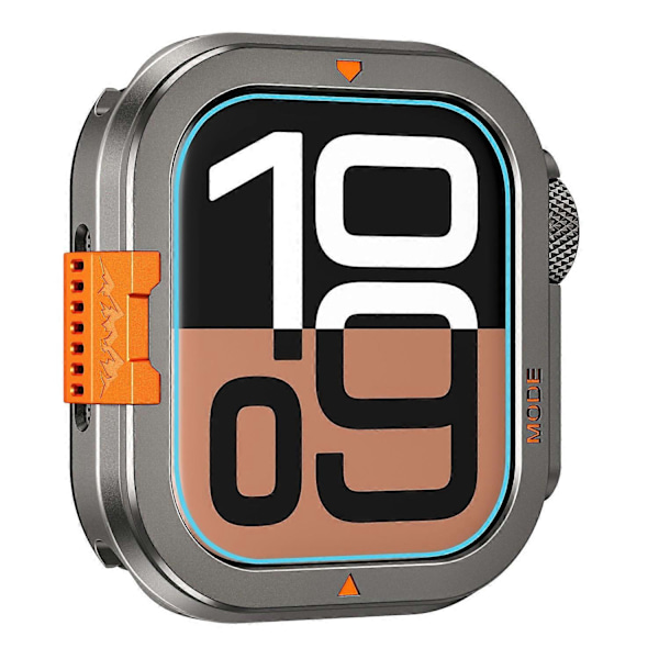 Skyddsfodral för Apple Watch Series 10 46mm, Fallsäkert Metall + PC Klockfodral Multicolor Tarnish