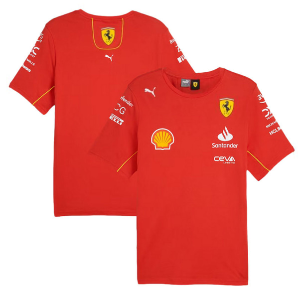 Scuderia Ferrari F1 Team Officiell Amerikansk fotbollströja T-shirt Tee Herr Toppar 3XL