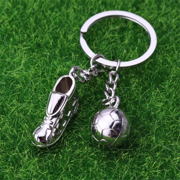 Fotbollsmärke Sports Lanyard nyckelring nyckelring leksak 1