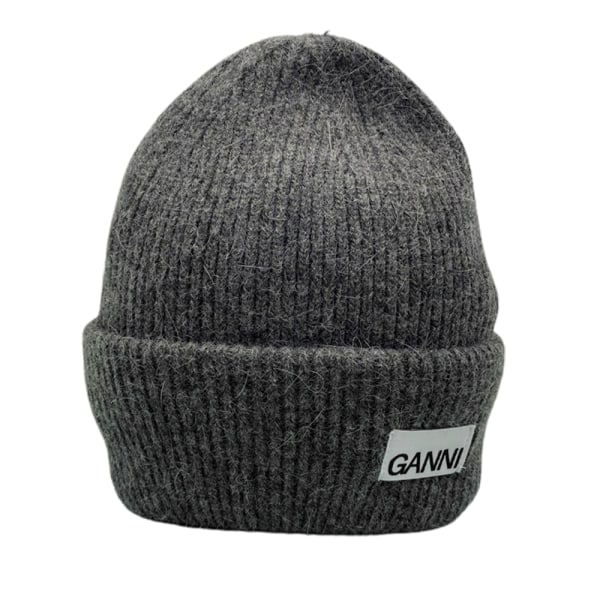 Män Kvinnor Vinter Varm stickad cap manschetter Stickad Stretch Beanie Hat Spring Grey