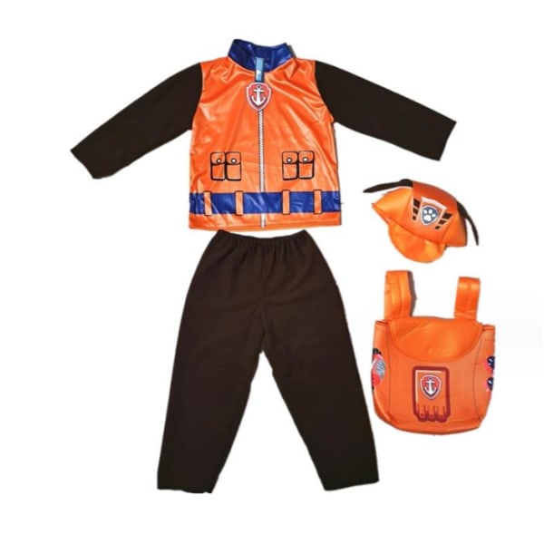 PAW Patrol Dräkt Barn Pojke Flicka Cosplay Party Halloween Fancy Dress Outfit Set Orange Road Horse XS