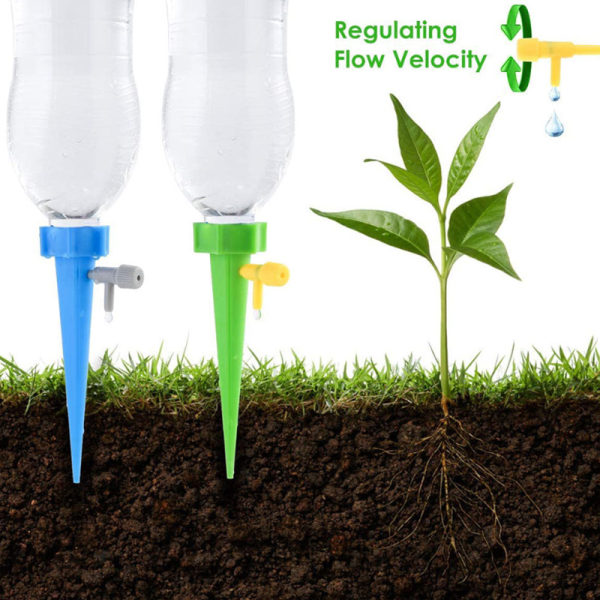 6 st automatiska droppbevattningsanordningar för växter 6 PCS