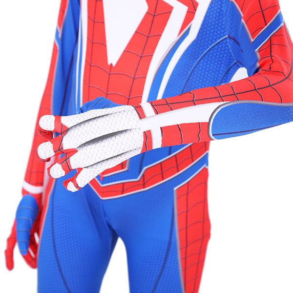 Halloween Spider-Man kostym Jumpsuit Barn Cosplay 110cm