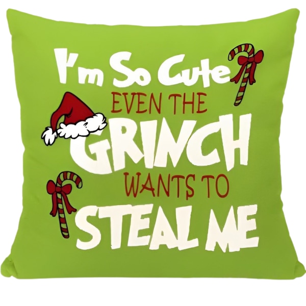 Christmas Grinch case fodral juldekor present B