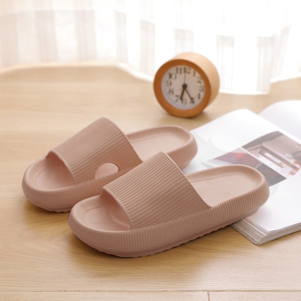Tofflor för kvinnor Sommar mjuk sula sandaler Halkfria badskor khaki 36/37  a153 | khaki | 36/37 | Fyndiq