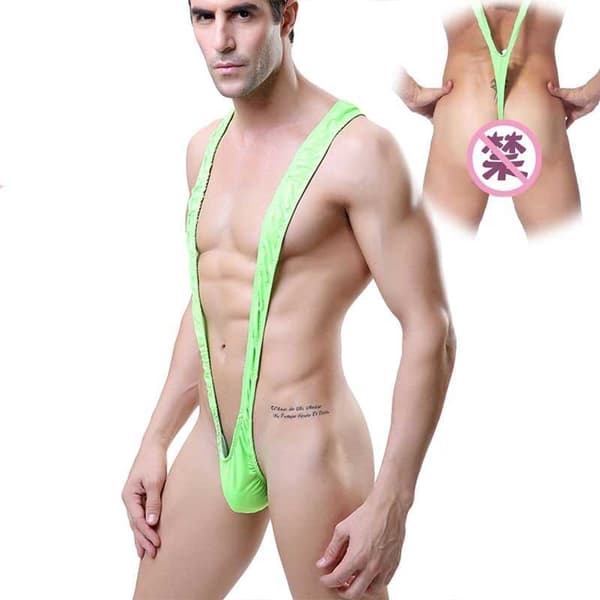 Borat Mankini – One-Size Grön one size
