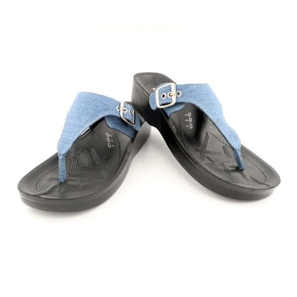 Sandaler Aerosoft model Light Blue Canvas m/tåsplit 41
