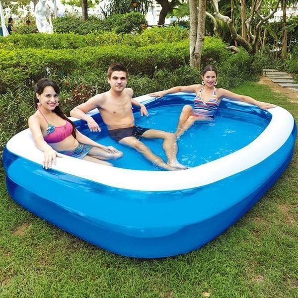 Uppblåsbar Rektangulär Pool Bestway 778 L - 262 x 175 x 51 cm