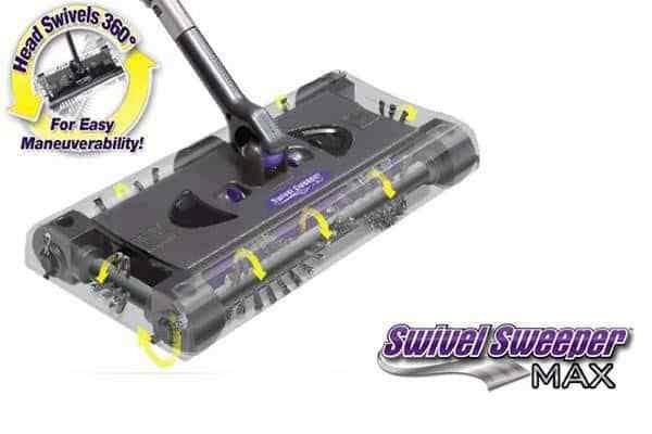 Swivel Sweeper MAX elektrisk fejekost
