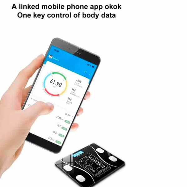 Badevekt (180 kg) Pro - BMI-funksjon & Bluetooth