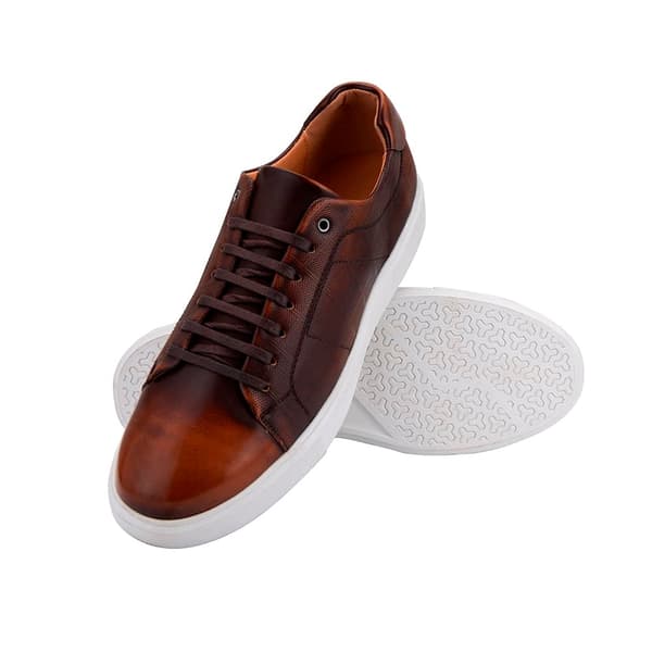 Sneakers til herre, brun 45