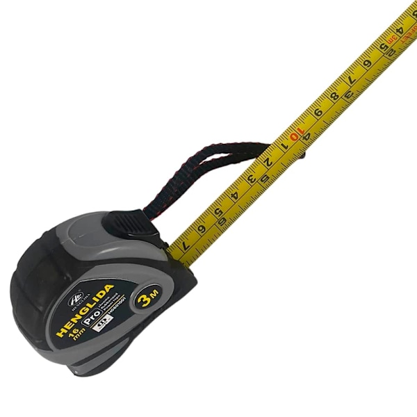 Precisionståtmeter – Välj mellan 3 m, 5 m och 7,5 m Gul