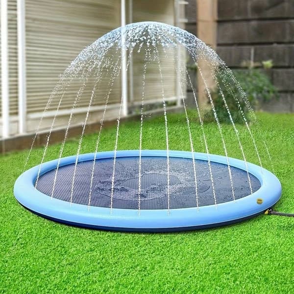 Hundepool med vandsprinkler 100 cm