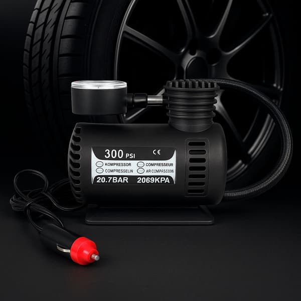 Mini luftkompressor (12V till bil)