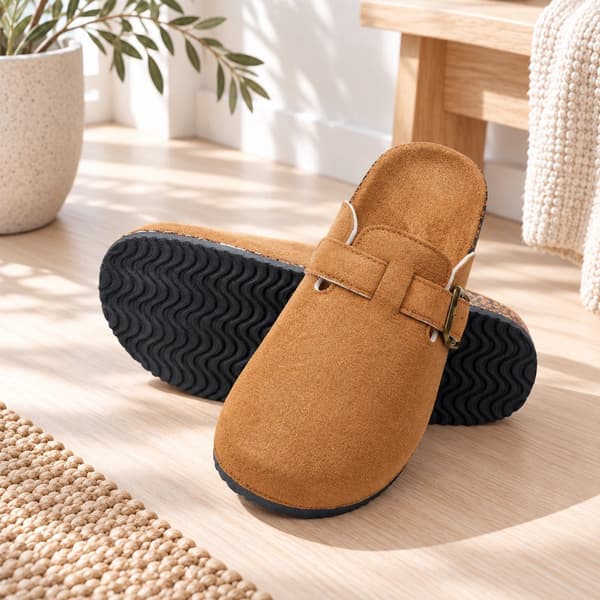 Komfortable Clogs – Blød Pasform og Klassisk Design mörkbeige
