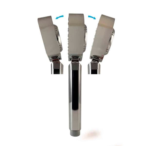 Dobbeltsidet Brusehoved - m/shampoo dispenser