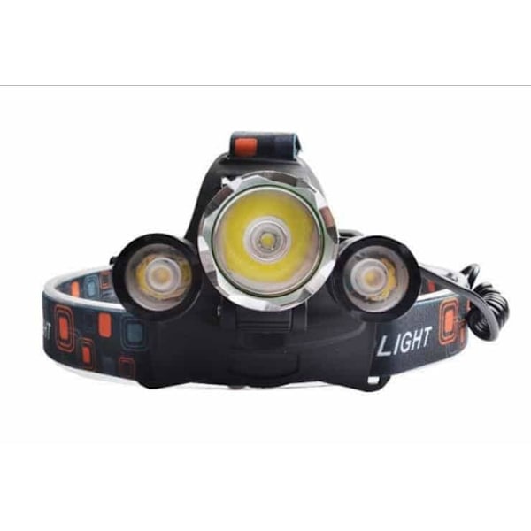 LED-pannlampa (Kraftfull 5000 Lumen) Inkl. uppladdningsbara batterier