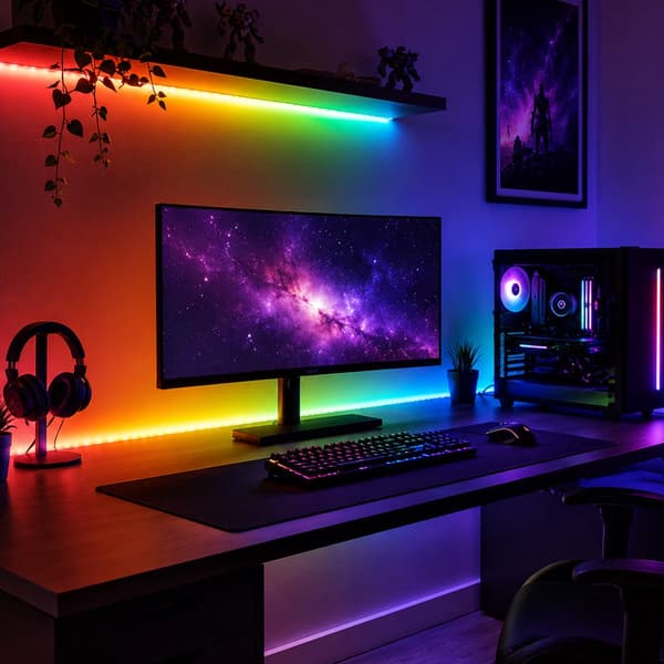 LED-Strip 5 meter med fjärrkontroll