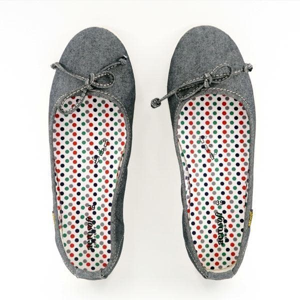 Ballerina Aerosoft model Denim-Black Black EU 37