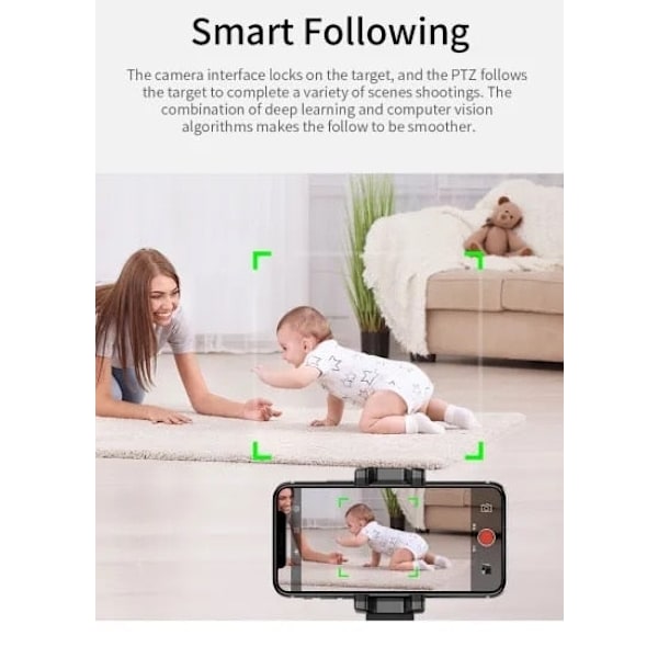 Smartphone selfie stick - Intelligent 360 ° automatisk spårning