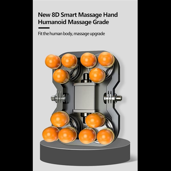 Massagestol 8D med Zero Gravity och Värmeterapi