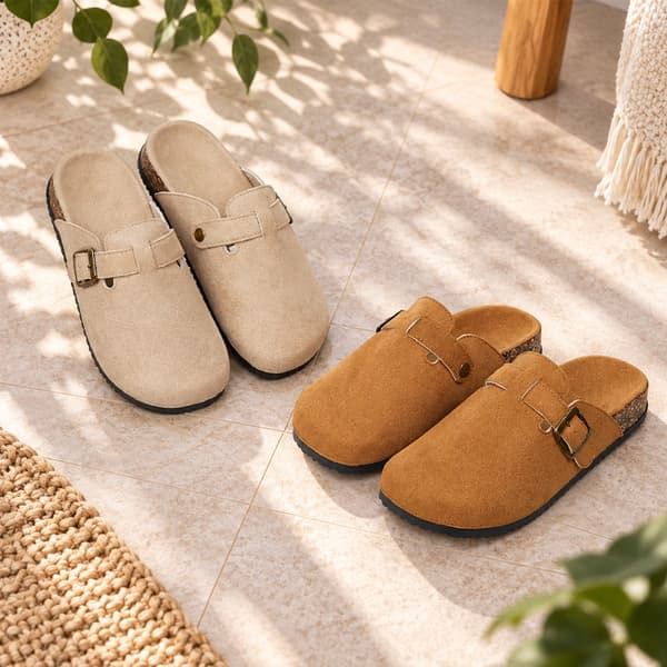 Komfortable Clogs – Blød Pasform og Klassisk Design ljusbeige