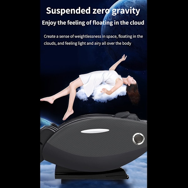Massagestol A5 – Värmeterapi, AI-styrning, Zero Gravity och Pekskärm