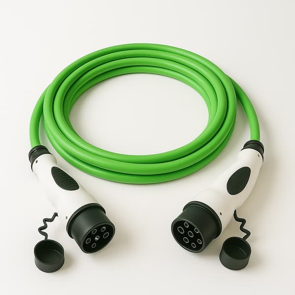 Solar Plus ladekabel til elbil – 5 meter Green